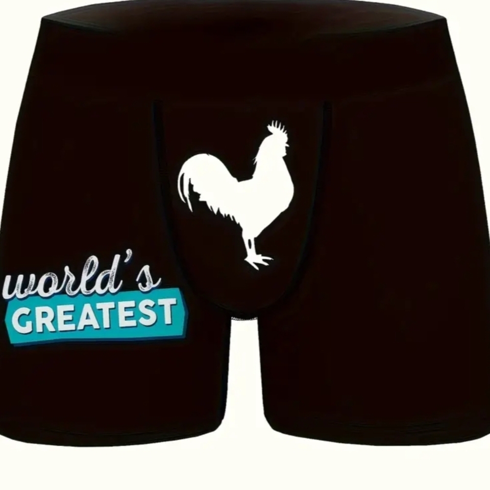 World's Greatest Black Boxer Briefs